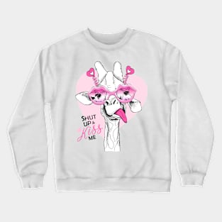 Kiss Me valentine's day Crewneck Sweatshirt